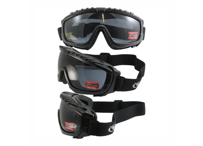 Очки Global Vision Ballistech-1 (smoke) Anti-Fog, черные 1БАЛ1-20 Фото 3
